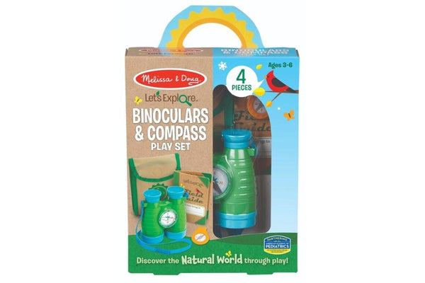 Melissa & Doug: Let's Explore - Binoculars & Compass Play Set