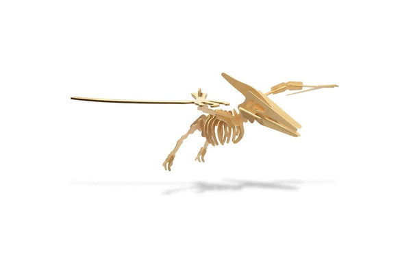 3x Heebie Jeebies Wood Pteranodon Kit Dinosaur Kids Building Toy 52cm Small 6y+