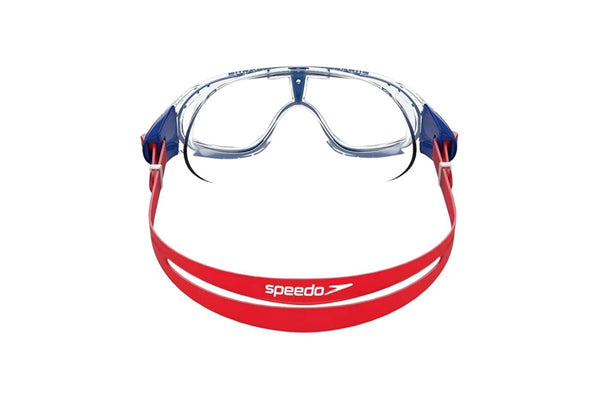 Speedo Childrens/Kids Rift Biofuse Swimming Goggles (Red/Clear) (6-14 Years)