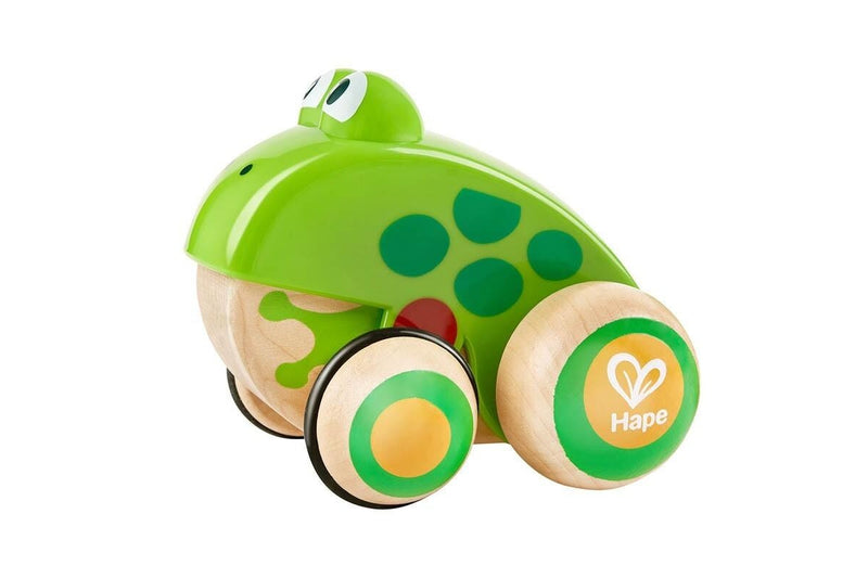 Hape Pull-Along Frog Family Educational Fun Activity Kids Toddler Play Toy 12m+