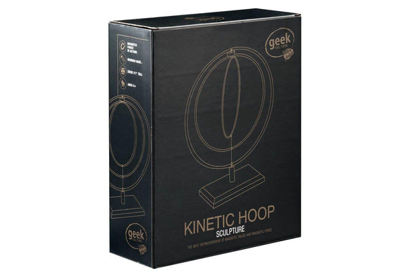 Geek Culture Kinetic Hoop Sculpture Science Toy Home Office Desk Accessory 28cm