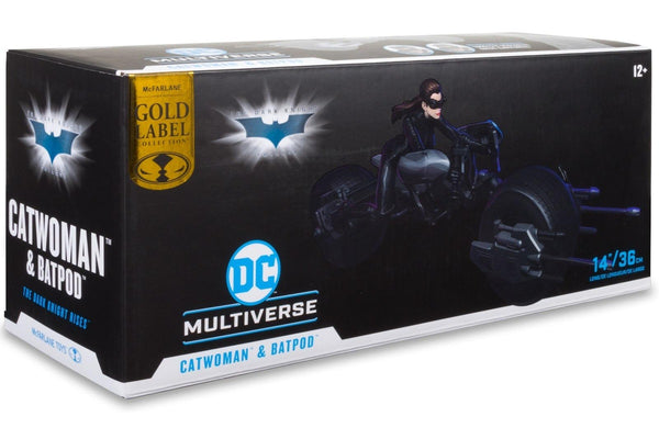 Dc Multiverse: Catwoman with Batpod (The Dark Knight Rises) - 7" Action Figure