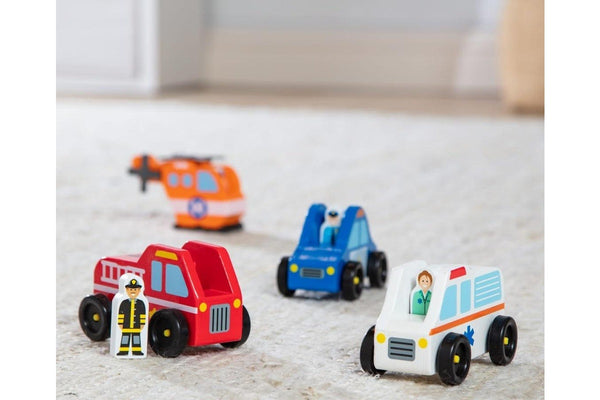 Melissa & Doug: Emergency - Vehicle Set