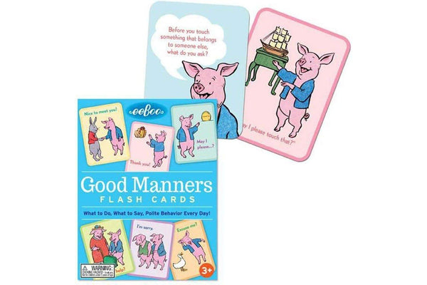 eeBoo: Flashcards - Good Manners