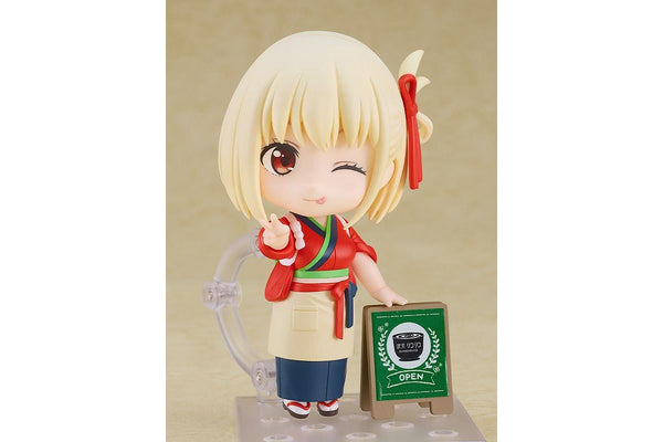 Lycoris Recoil: Chisato Nishikigi (Cafe LycoReco Uniform Ver.) - Nendoroid Figure