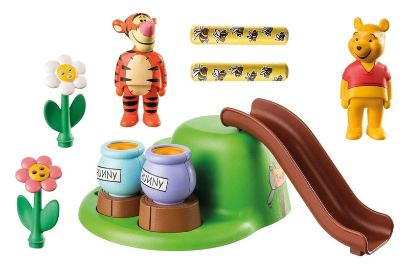 Playmobil: 1.2.3 & Disney - Winnie's & Tigger's Bee Garden (71317)