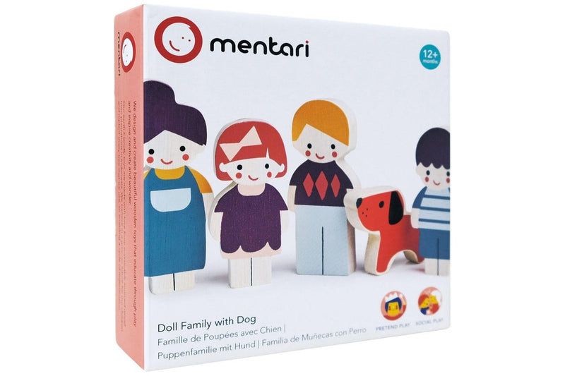 Mentari: Doll Family With Dog