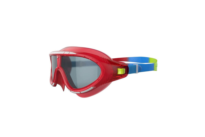 Speedo Childrens/Kids Rift Smoke Biofuse Swimming Goggles (Lava Red/Japan Blue/Green) (One Size)