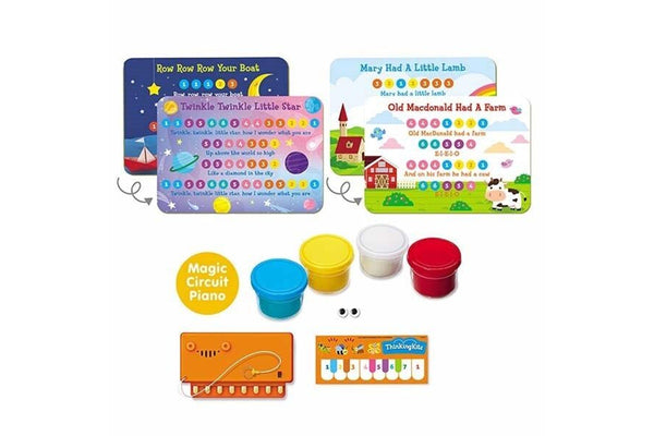 4M ThinkingKits Dough Circuit Piano Educational Kids Toddler Activity Toy 4y+