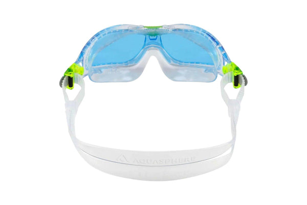 Aquasphere Childrens/Kids Vista Swimming Goggles (Clear/Green/Blue) (One Size)