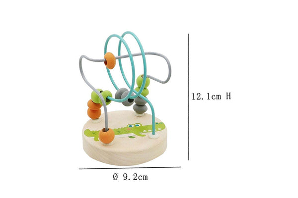 Kaper Kidz Lion Jungle Animal Small Roller Coaster Bead Maze Children's Toy 12m+