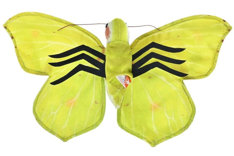 Wild Republic: Rainforest Common Brimstone Butterfly - 7" Finger Puppet