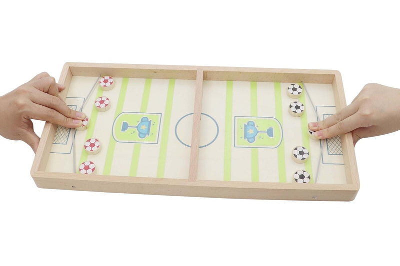 Kaper Kidz Wooden Sling Soccer 3+ Kids Children Fun Educational Table Game