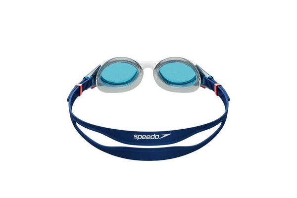 Speedo Unisex Adult 2.0 Biofuse Swimming Goggles (Blue/White) (One Size)