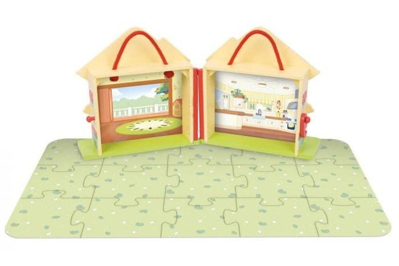 Bluey: Wooden Carry Along House Set