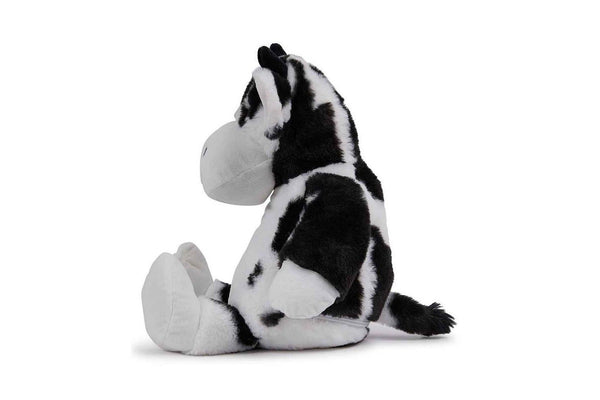 Mumbles Zippie Cow Plush Toy (Black/White) (L)