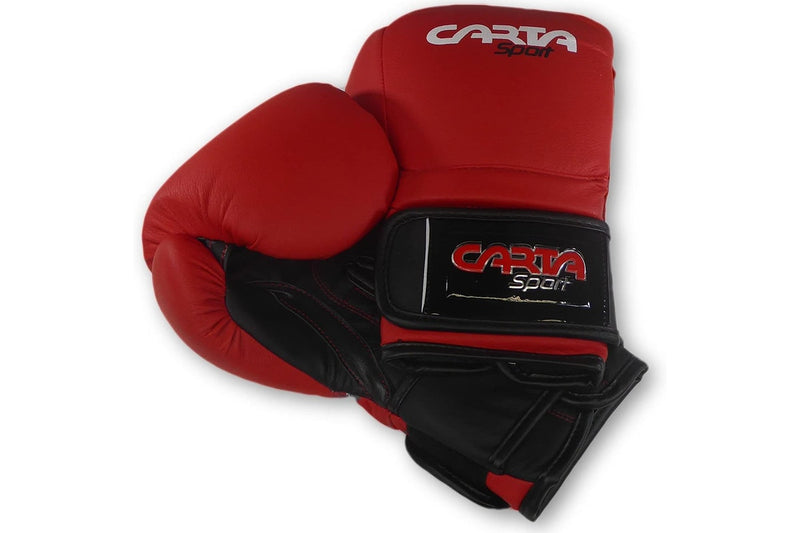 Carta Sport PU Boxing Gloves (Red/Black) (10oz)