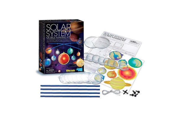 4M Solar System Mobile Making Kit Outer Space Hanging Kids Learning Toy 8y+