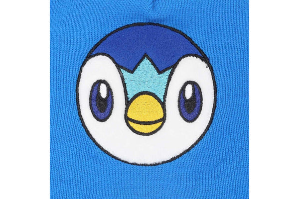 Pokemon Piplup Trapper Hat (Blue) (One Size)