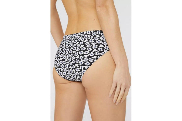 Debenhams Womens/Ladies Ditsy Print Bikini Bottoms (Black) (20 UK)