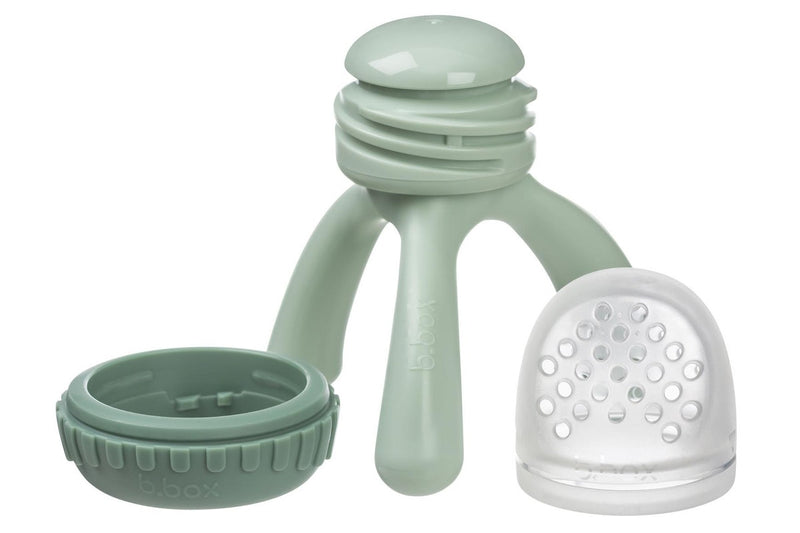 b.box: Silicone Fresh Food Feeder - Sage