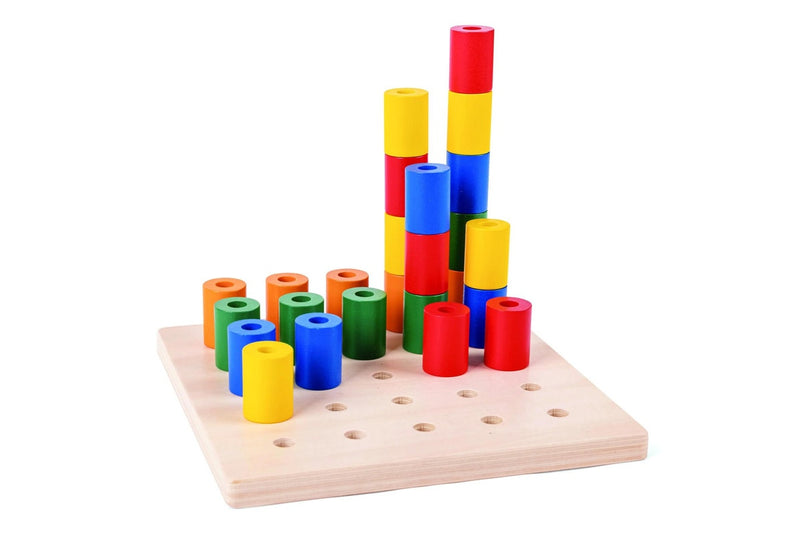 Hape: Little Room - Build Up Peg Board