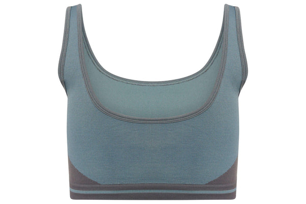 Dare 2B Womens/Ladies Don´t Sweat It Recycled Bikini Top (Bluestone/Orion Grey) (M)