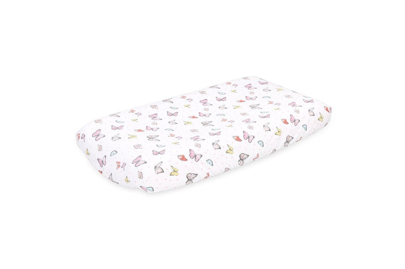 2x 2pc The Peanutshell Whisper Butterfly Size Bassinet Sheets Baby Nursery Decor