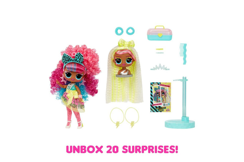 L.O.L. Surprise! Tweens Surprise Swap Fashion Kids Doll Curls-2-Crimps Cora 4+