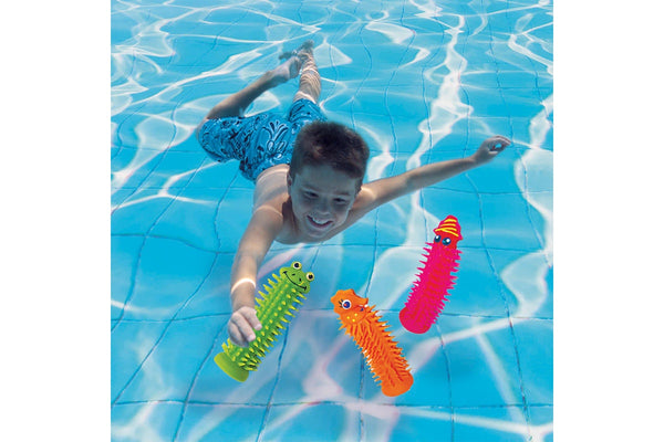 Aqua Squiggles Dive Sticks Fun Pool Game Diving Swimming Underwater Activity Toy