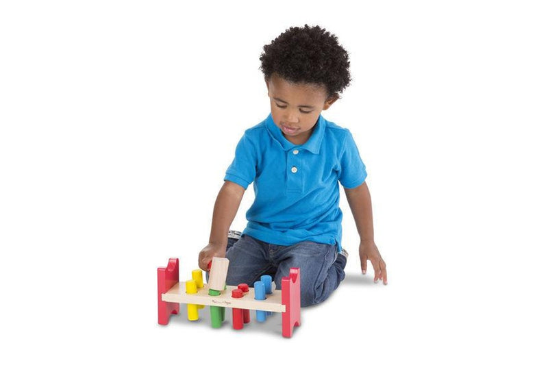 Melissa & Doug - Wooden Pound-A-Peg