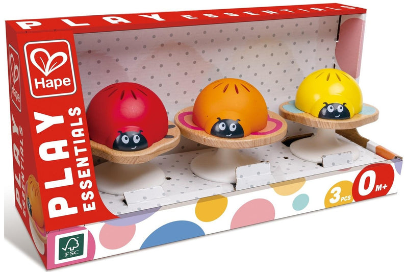 Hape: Play Essentials Stay-Put Rattles