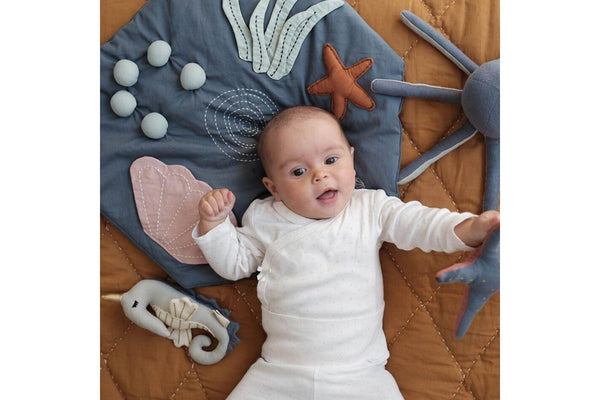 Fabelab 50cm Underwater Cotton Travel Activity Blanket Baby Infant 0m+ Floor Mat