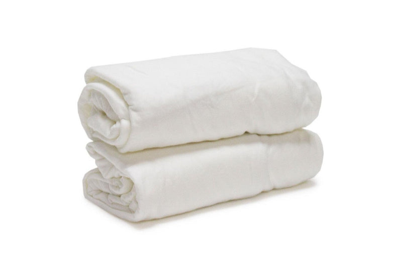 2PK Onkaparinga Baby Cotton Jersey Wraps Wrap Sleeping Blanket White