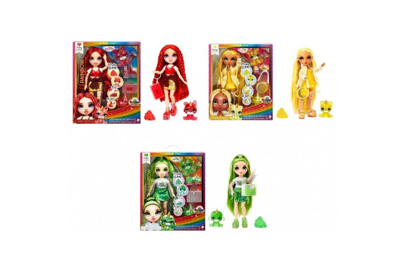 Rainbow High Classic Fashion Dolls 1 Kids Childrens Dress-Up Toy Asstd 8+