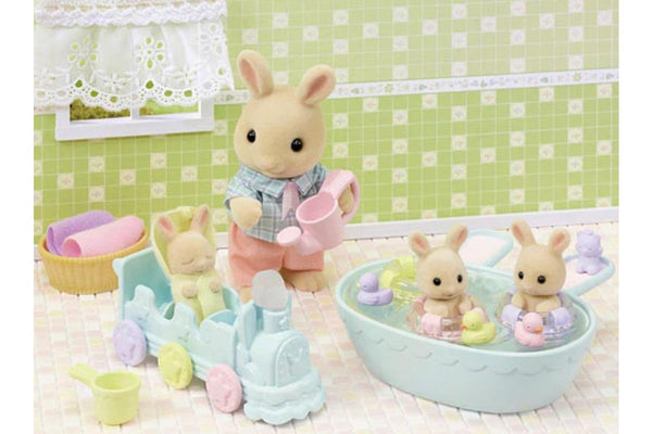 Sylvanian Families - Triplets Baby Bathtime Set