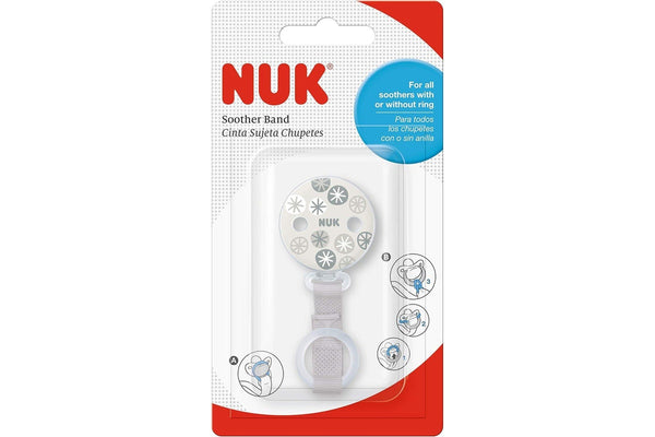 NUK: Soother Band - White