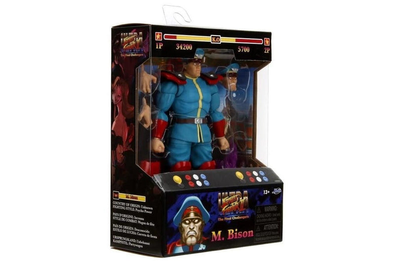 Street Fighter: M. Bison (Player 2 Ver.) - 6" Action Figure