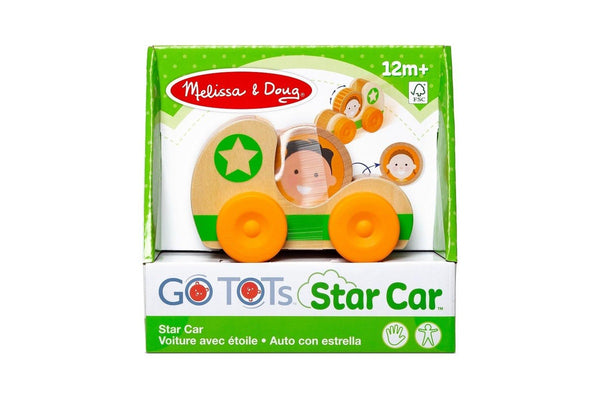 Melissa & Doug: Go Tots - Star Car (Green/Orange)