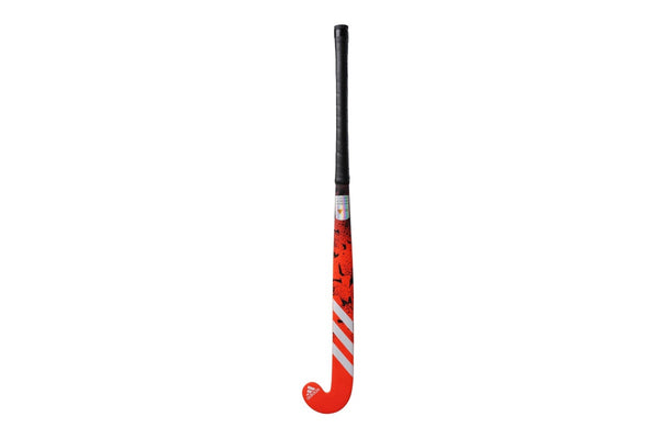 Adidas: King Jr Hockey Stick - Solar Red / White (34" Light)