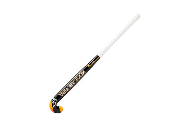 Kookaburra Calibre 100 Mid-Bow 34'' Long Light-Weight Field Hockey Stick ORG BLK