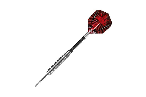 Harrows Assassin Tungsten Darts (Pack of 3) (Silver/Black/Red) (30g)