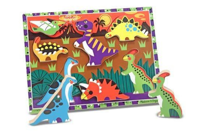 Melissa & Doug: Dinosaurs Chunky Puzzle