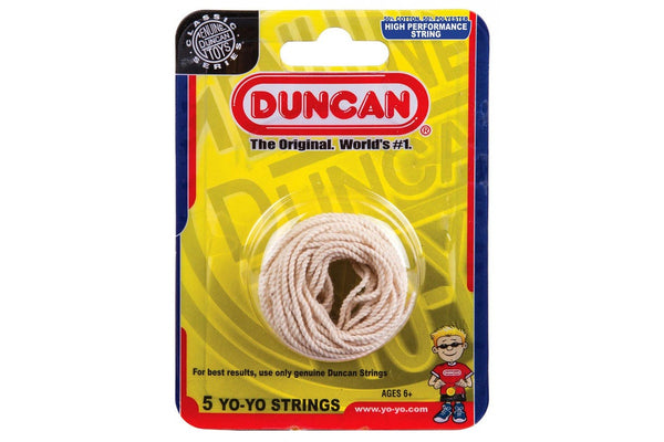 4x 5PK Duncan Yo Yo Cotton Replacement Spare Strings Toy Kids Children 6y+ White