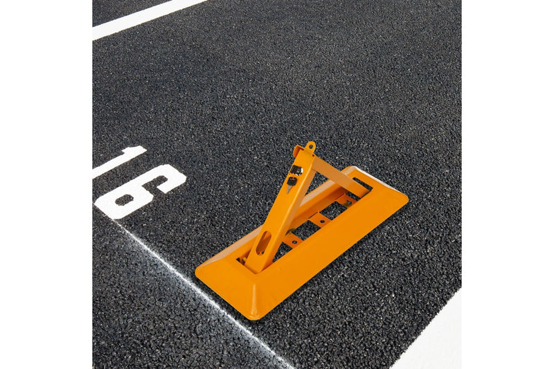 Fold Down Vehicle Security Car Parking Spot Lock Safety Bollard Barrier