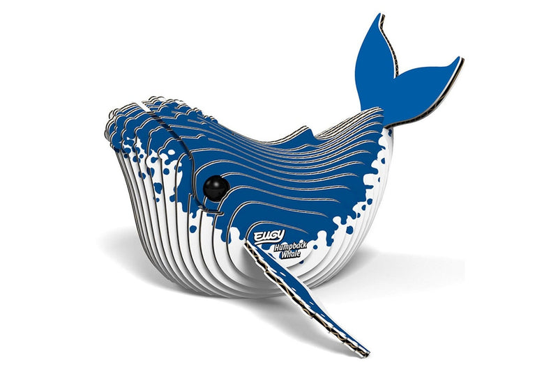 Eugy: Humpback Whale - 3D Cardboard Model