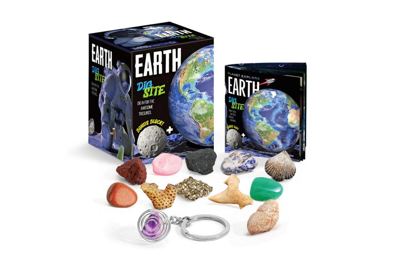 Kaper Kidz Planet Xplore Earth Big Treasures Dig Excavation Site Science Kit 6y+