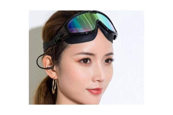 Adult Swimming Glasses Diving Waterproof And Anti Fog Hd Colourful Goggles