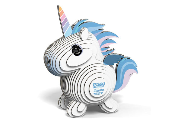 Eugy: Unicorn Sky - 3D Cardboard Model