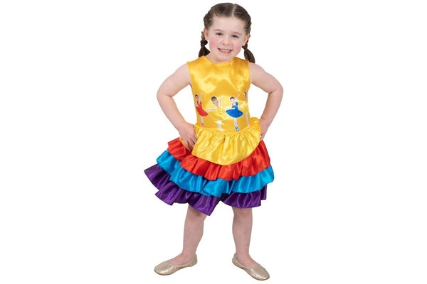 The Wiggles: Multi-Coloured Ballerina Dress - Kids Costume (Size: 3-5)